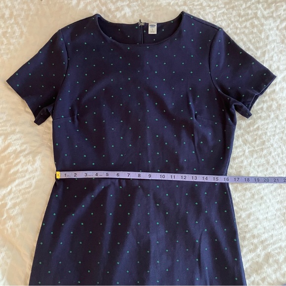 Blue and green r shirt dress - Picture 2 of 6